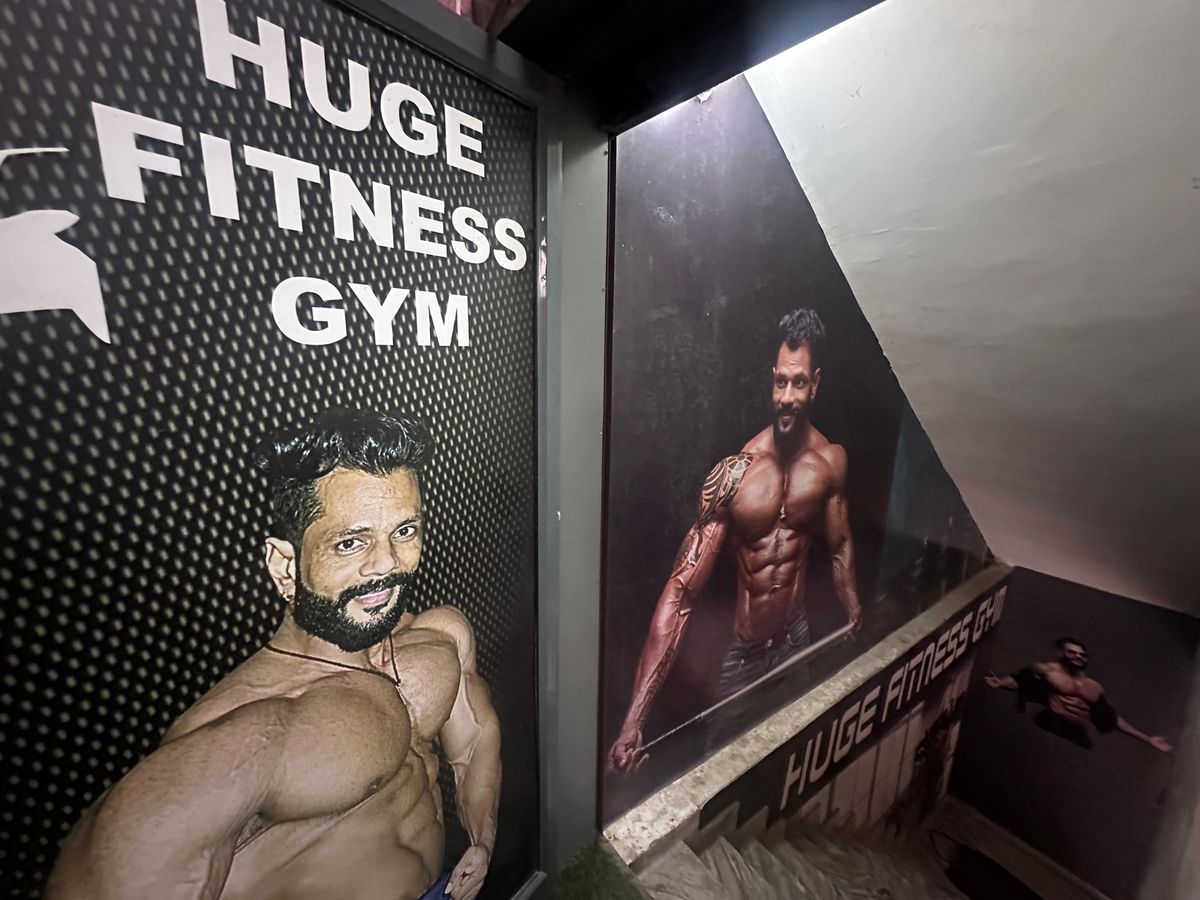 Huge Fitness Gym interior